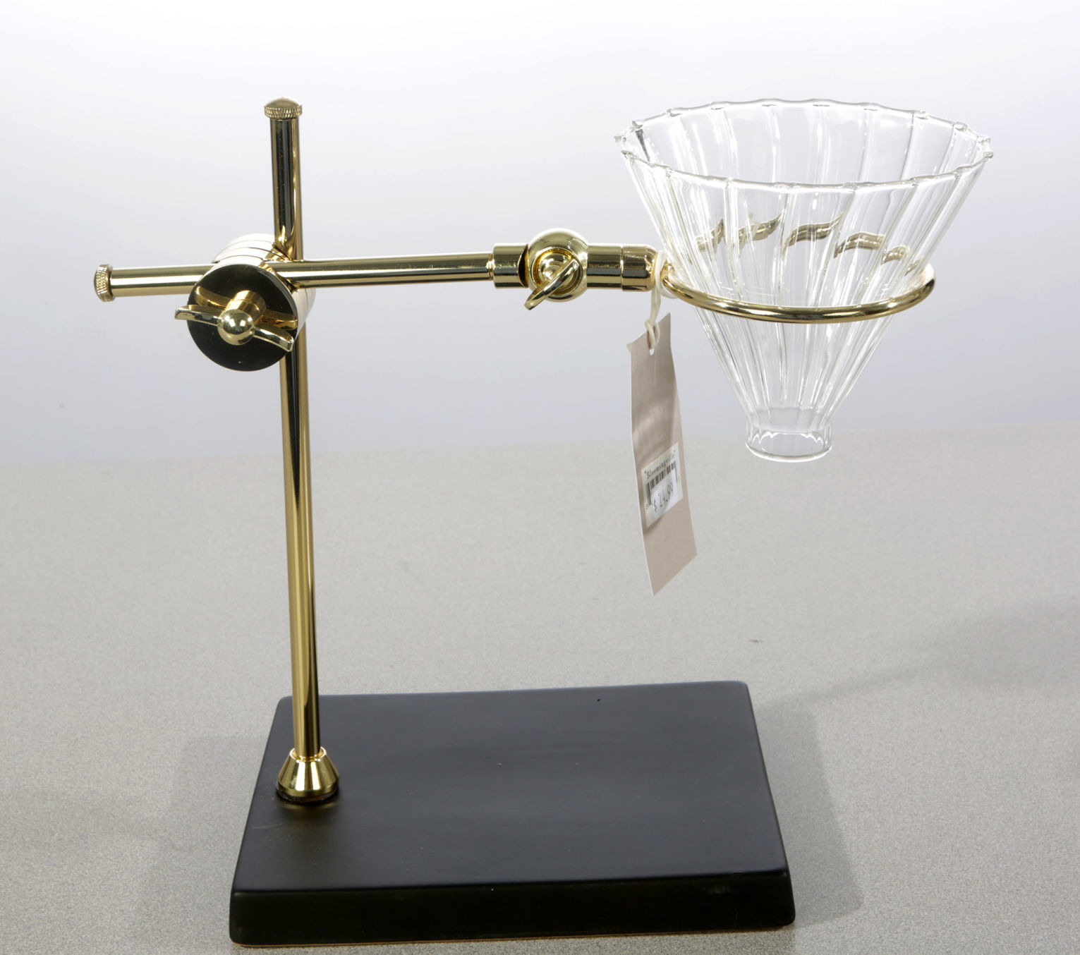 Glass coffee pour-over set